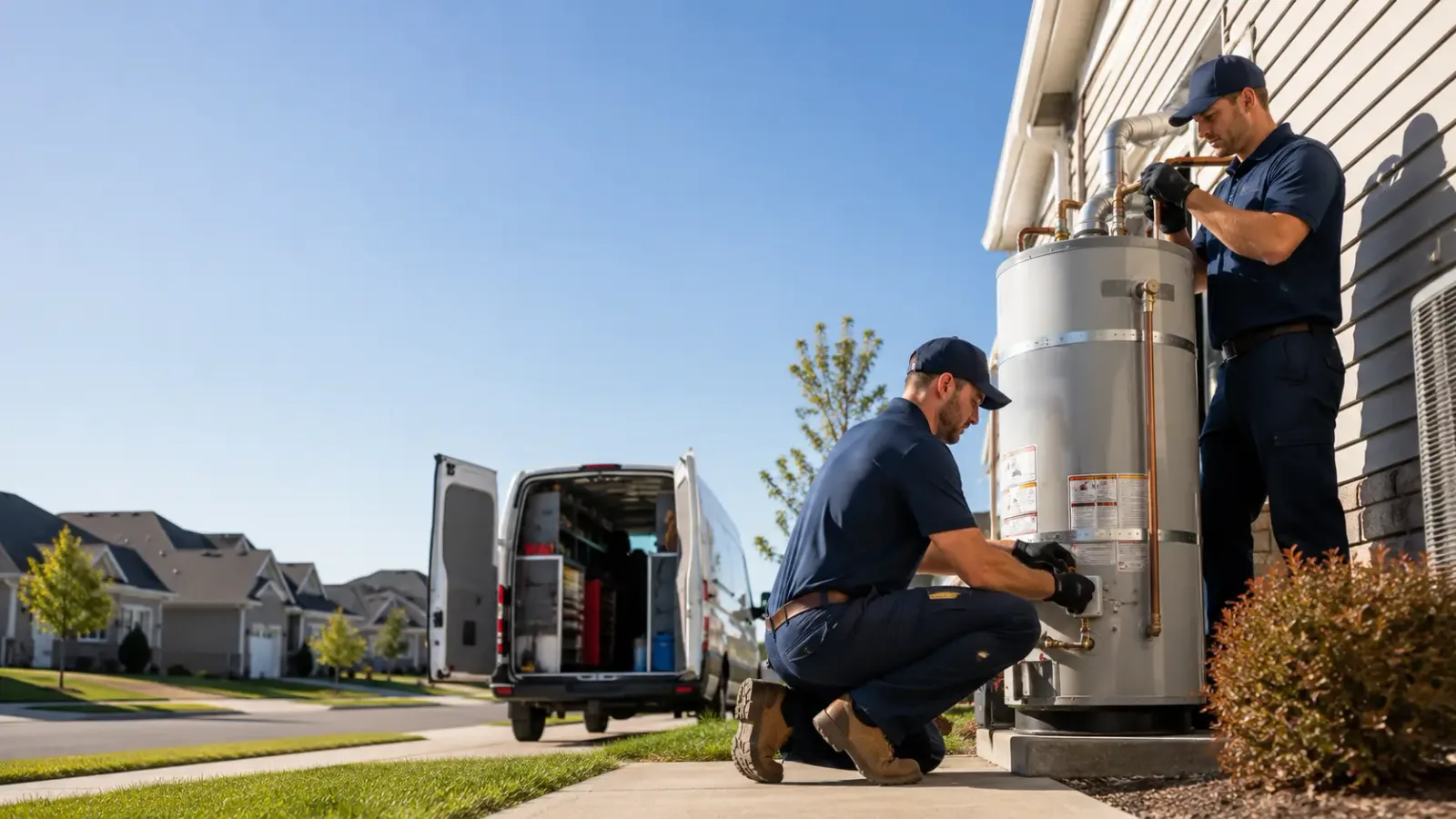 Water Heater Installation in Mcfaddin, TX